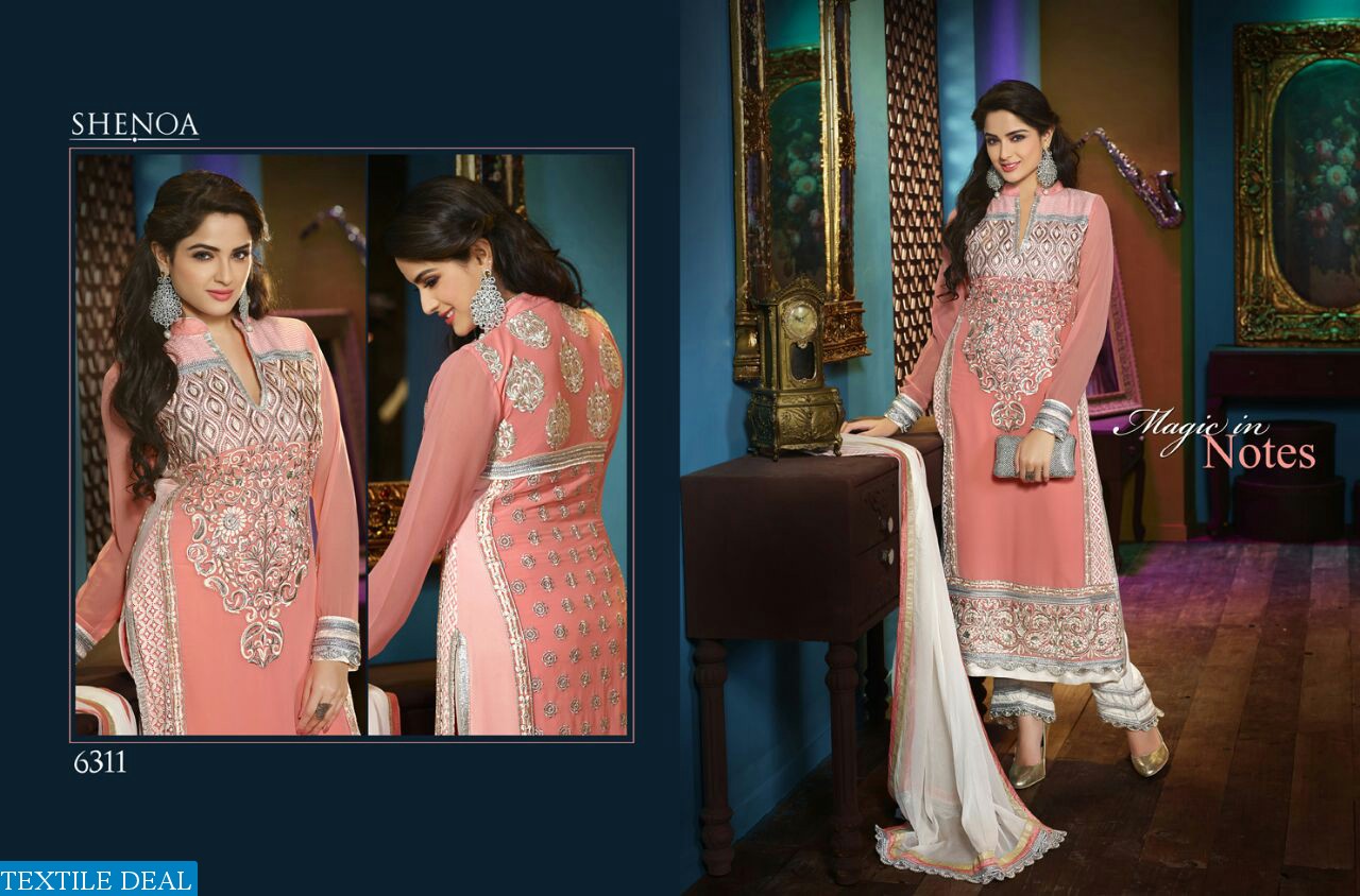 Shenoa 6307 to 6314 Straight long Embroidery Ethnic Salwar kameez supplier